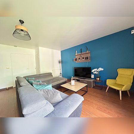 Le Duplex Chessy - 15Min From Disneyland - 2 Private Parkings - Garden - Kingsize & Queensize Bed - Supermarket Behind The House Екстериор снимка