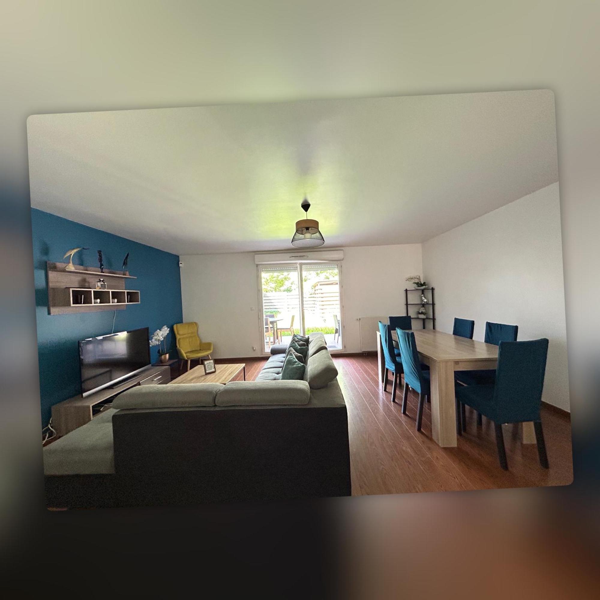Le Duplex Chessy - 15Min From Disneyland - 2 Private Parkings - Garden - Kingsize & Queensize Bed - Supermarket Behind The House Екстериор снимка